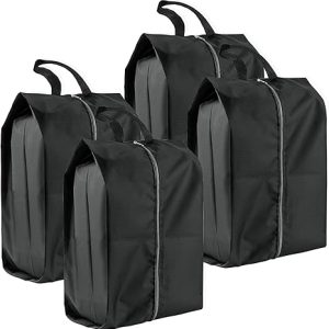 4 Pack Extra Durable Travel Shoe Bags